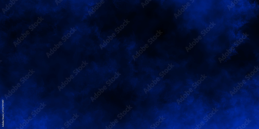 Blue background with clouds, dark blue grunge texture with grainy, Light ink canvas for modern creative grunge design. Watercolor on deep dark blue paper background. Vivid textured aquarelle painted Blue background with clouds, dark blue grunge texture with grainy, Light ink canvas for modern creative grunge design. Watercolor on deep dark blue paper background. Vivid textured aquarelle painted