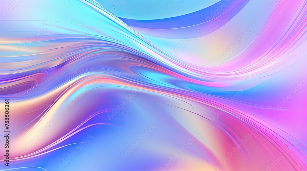 Abstract Holographic Rainbow Color Background Abstract Holographic Rainbow Color Background