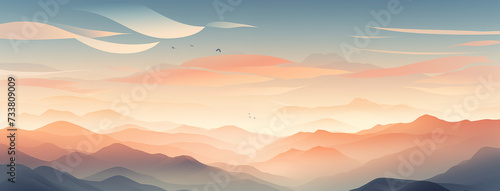 Serene Mountain Dawn