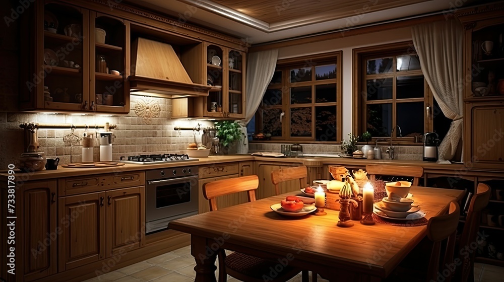rustic cozy kitchens