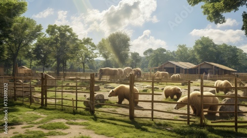 animals bear farm © PikePicture