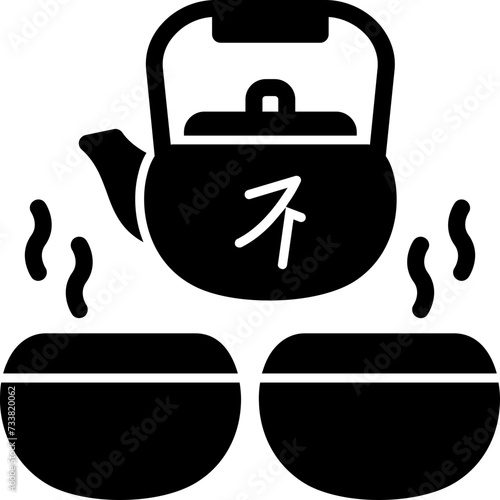 Gongfu Tea Set Icon photo
