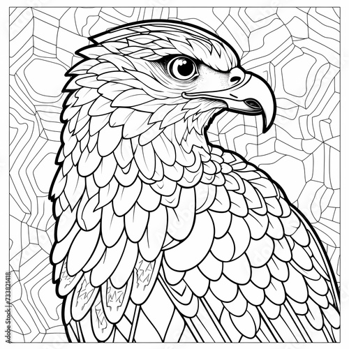 printable picture  coloring book with animals 