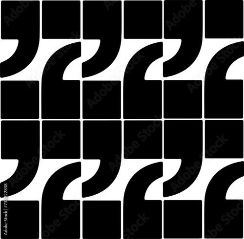 Retro black and white geometric pattern background. Trendy bauhaus pattern backgrounds op-art set. compositions for wall decoration, postcard or brochure cover design in vintage style art. EPS8 vector photo
