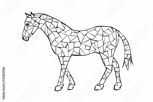 printable picture  coloring book with animals 