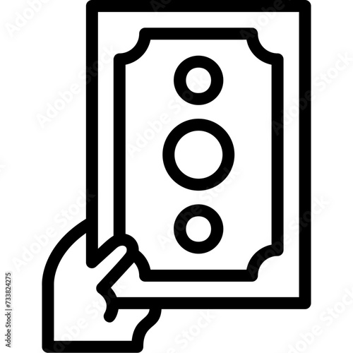 Hand Money Icon