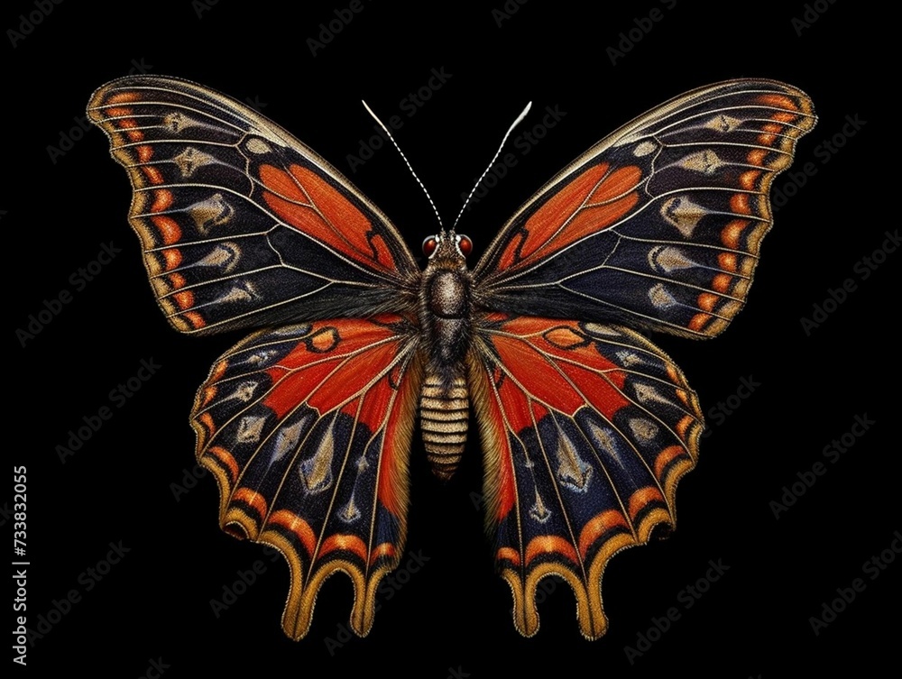 Stunning butterfly - AI digital art Stunning butterfly - AI digital art