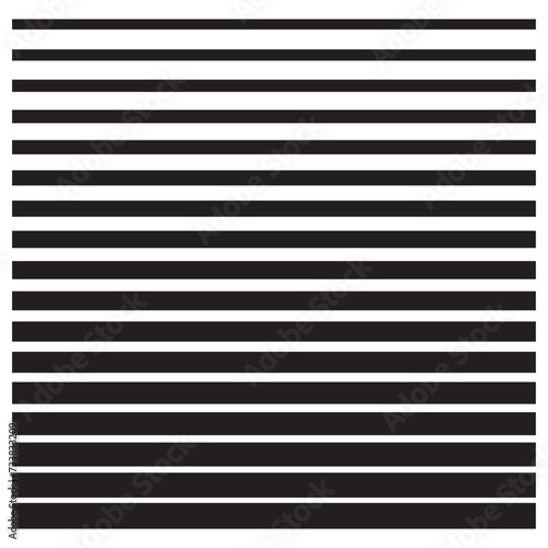 Abstract retro striped halftone background. Vintage monochrome geometric texture. Vector illustration in black and white in eps 10.