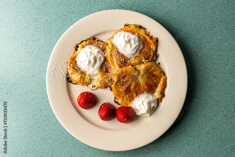 Croissant French toast