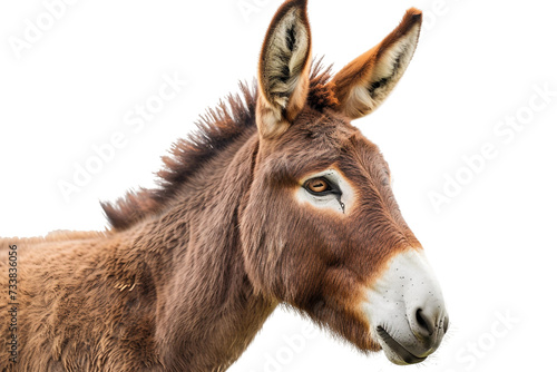 The Donkey Chronicles on Transparent Background, PNG, Generative Ai