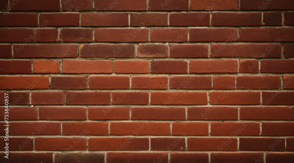Obraz premium AI generated illustration of brick wall texture