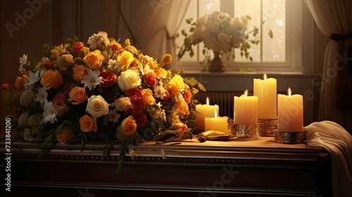 remembrance candle funeral