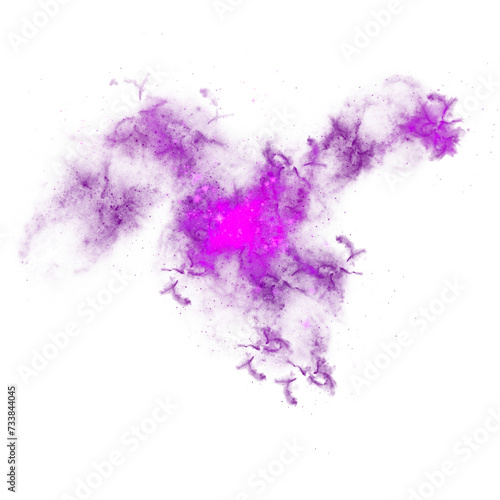 nebula PNG element  symphony star glittering nebula material  galaxy clipart  magic color  starlight PNG transparent
