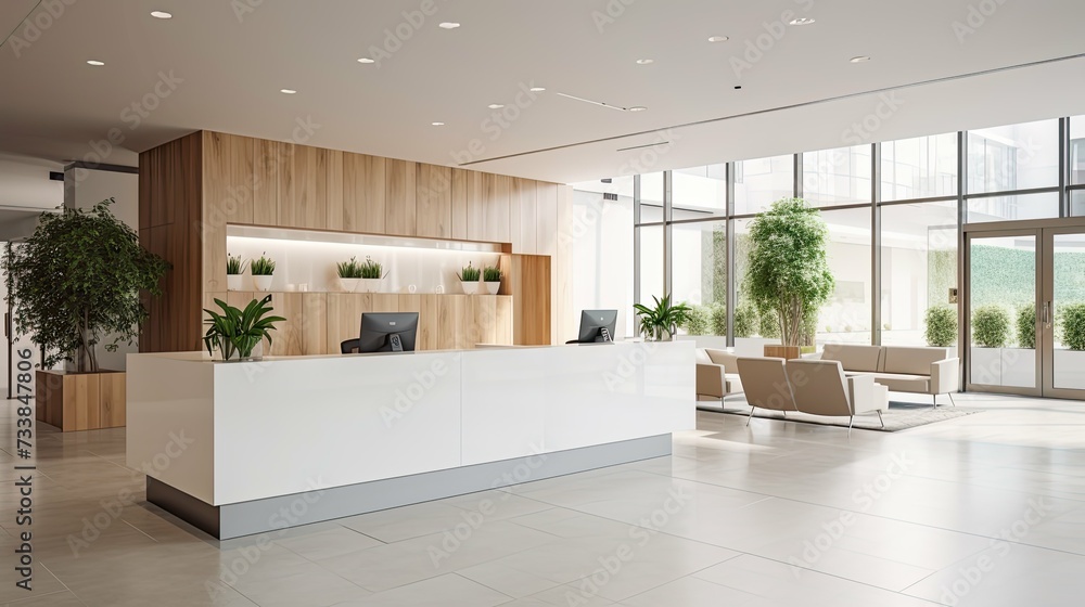 lobby commercial building interior In lobby commercial building interior In