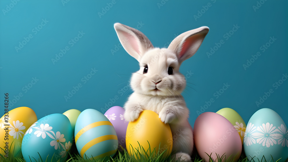 easter bunny and easter eggs
Easter background
Easter card
AI generated easter bunny and easter eggs
Easter background
Easter card
AI generated