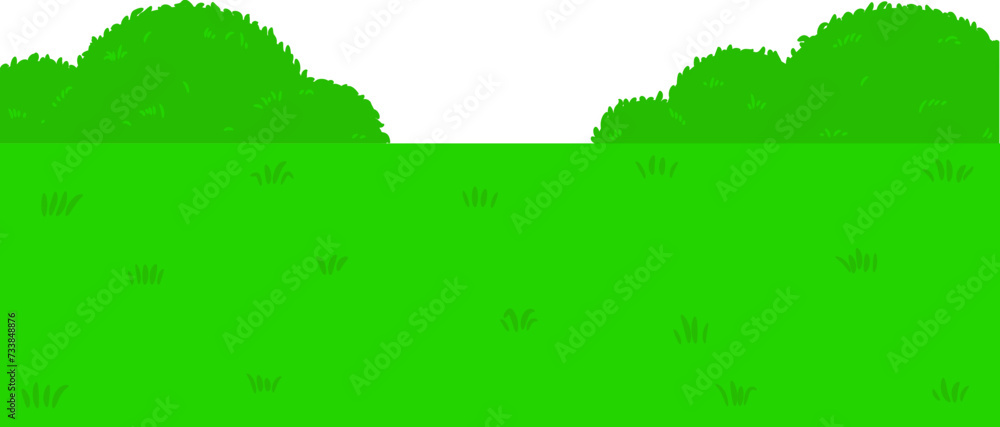 Obraz premium 잔디밭 