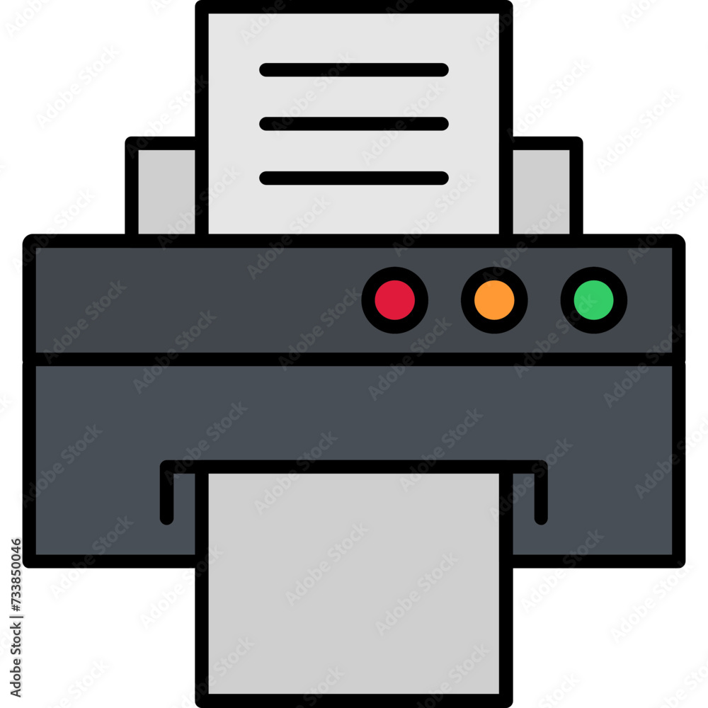 Obraz premium Printer Icon