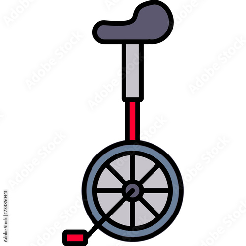 Unicycle Icon