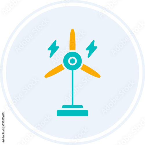 Eolic Turbine Icon