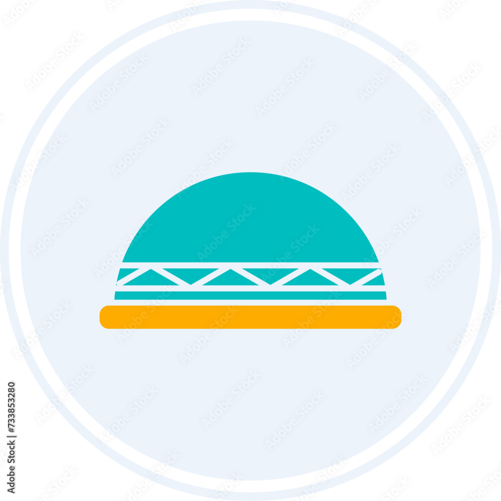 Bosu Ball Icon Bosu Ball Icon