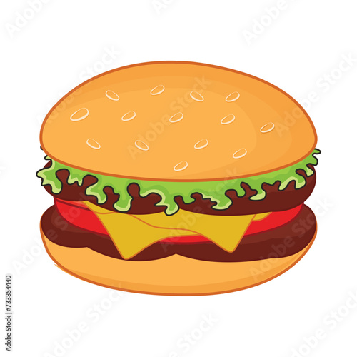 burger illustration