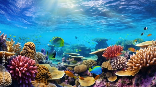 marine coral reef hawaii