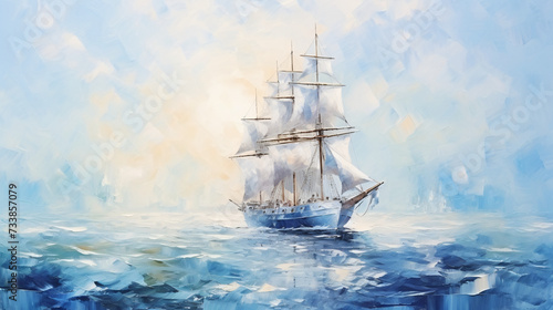 Sailboat ship