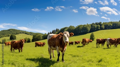 agriculture brown cows © PikePicture