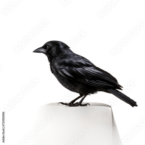 Black Cap on a transparent background .