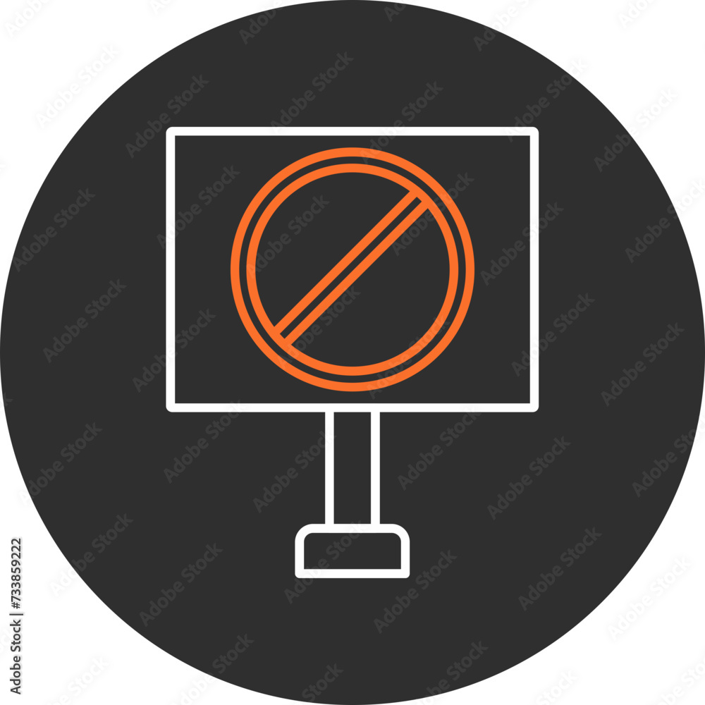 Forbidden Sign Icon Forbidden Sign Icon