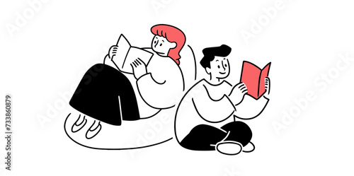 人物 おしゃれイラスト素材