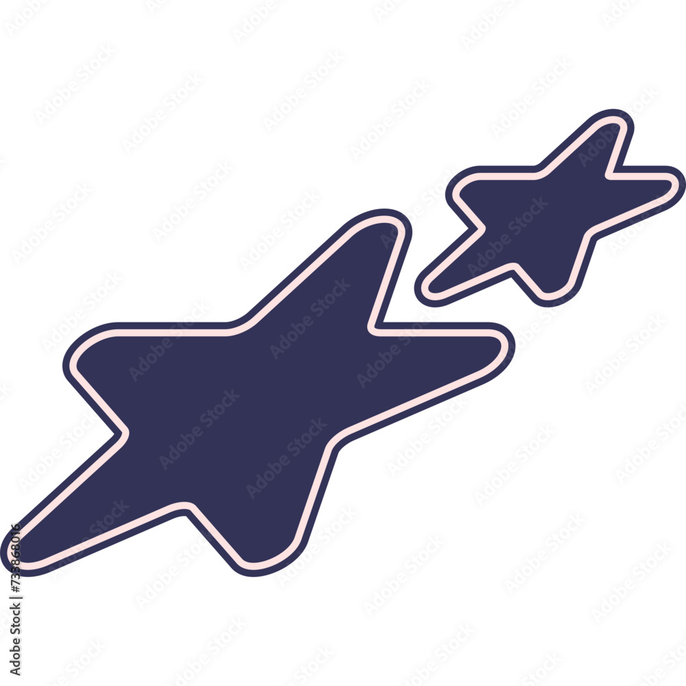 Obraz premium Y2K Stars