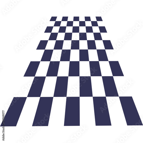 Y2K Checkered Mesh