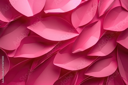 Pop Up paper craft photography with magenta background texture photo