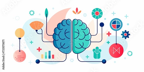 neural mind map for doctor and medical science