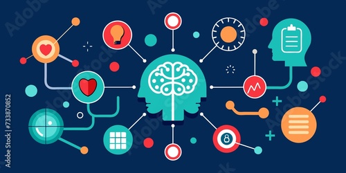 neural mind map for doctor and medical science