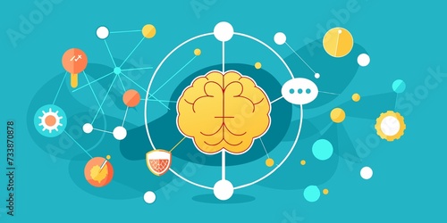 neural mind map for doctor and medical science
