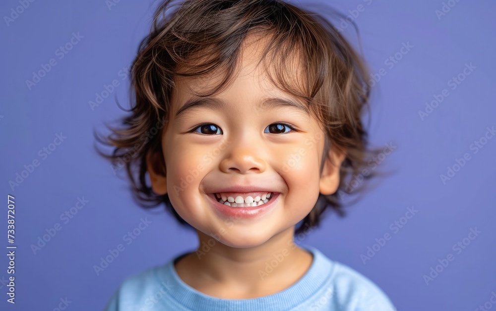 happy smiling asian kid in a professional studio background happy smiling asian kid in a professional studio background