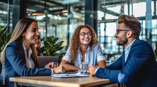 business people in a meeting