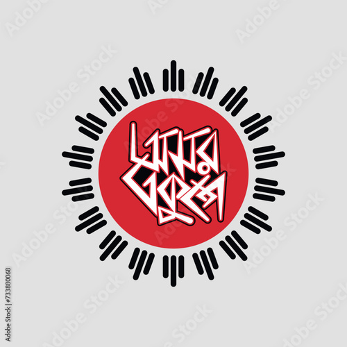 21 February International Mother Language Day Bangla Typography Logo