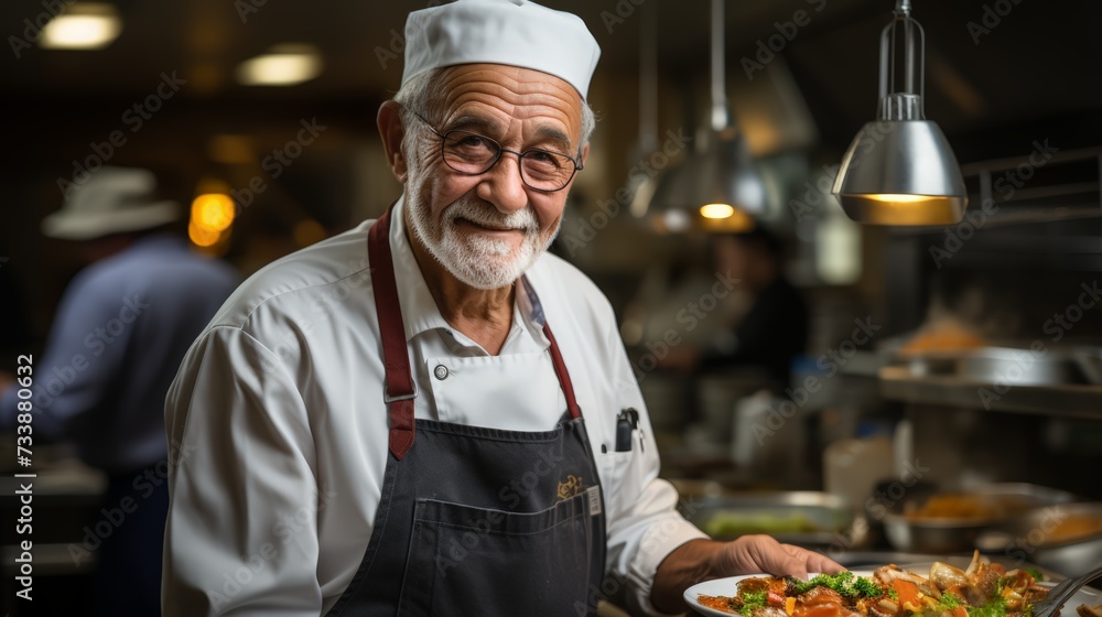 portrait of a chef