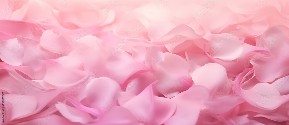 Obraz premium pink rose petals background