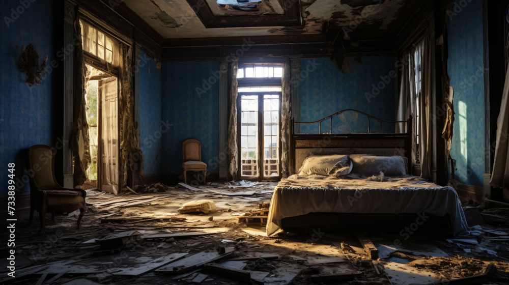 Abandoned hotel