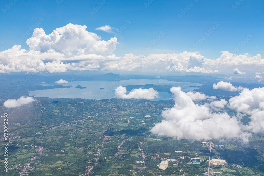 view of the clouds Vietnam Southeast Asia