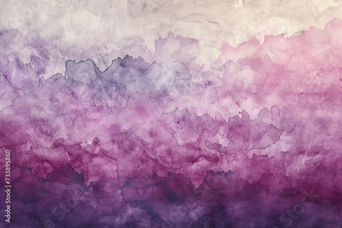 A watercolor background with an ombre effect, seamlessly transitioning from a pale pink to a soft lavender, creating a dreamy backdrop 