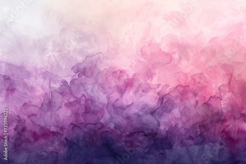 A watercolor background with an ombre effect, seamlessly transitioning from a pale pink to a soft lavender, creating a dreamy backdrop