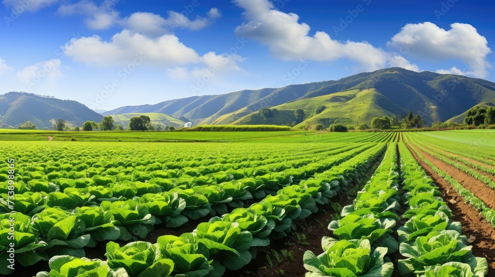 vegetable cabbage farm