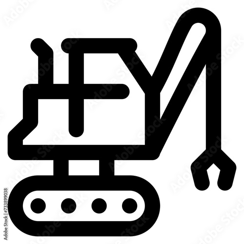 clamshell vector outline icon