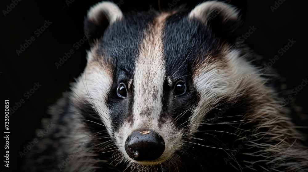 A Badger portrait, wildlife photography
A Badger portrait, wildlife photography