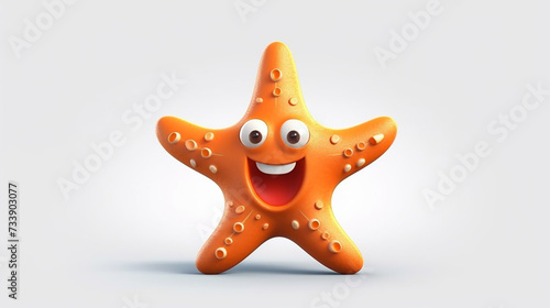 3d star cartoon photo photo